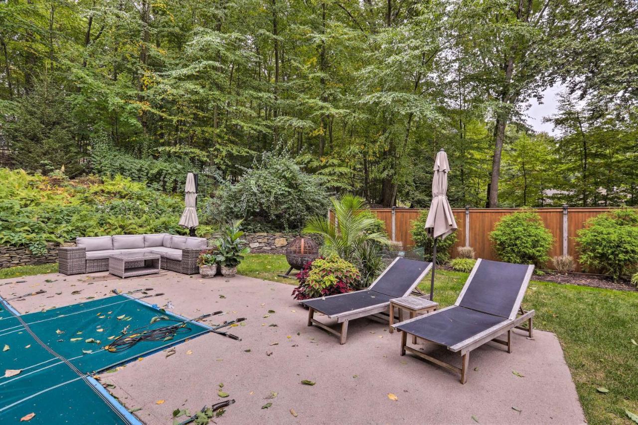 Bernardsville Abode With Private Pool And Patio! Extérieur photo